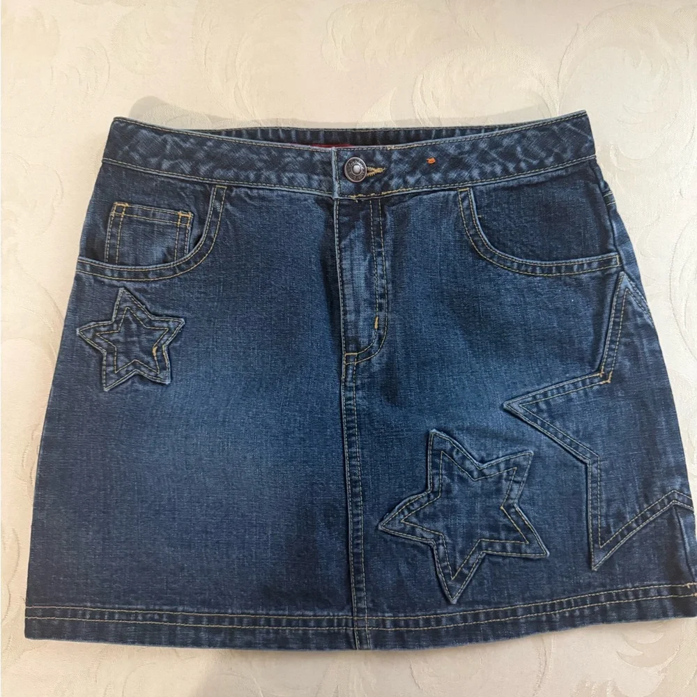 Girls Denim Skirt Bundle Size 8 & 12 Old Navy Star YMI Jean Skirts‎